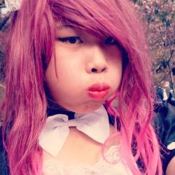 hakuru15:  Bubble fiiiiiish  #sissy #crossdressers #crossdressing #crossdress #genderbend #trap #cosplay #cherryblossom #auburncherryblossom #maid #femboy