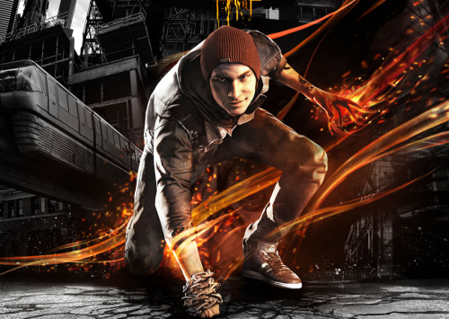 salle-cato - PS4用ソフトinFAMOUS Second Sonより、主人公のデルシン・ロウ(Delsin...
