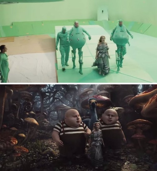 jolteonerrex502:  brothertedd:  Before and After Video Effects – Movies  Let us take a moment to appreciate all the effects people who create these things and the actors who make you believe them. 