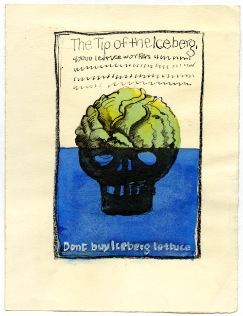 50watts:&ldquo;For the great iceberg lettuce boycott of the early 1970s (entering the 1972 Democ