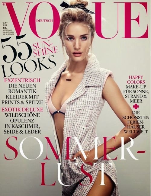 Porn Pics Rosie Huntington Whiteley - Vogue. ♥  I