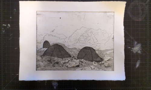jonathangreen:  Quick and dirty proofs of some small plates I have been trying to do something with.