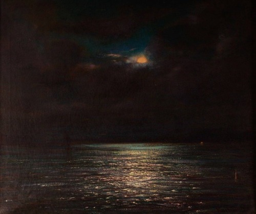 collinsportmaine: fleurdulys: Moonlight - Kacziany Odon The view from Widow’s Hill