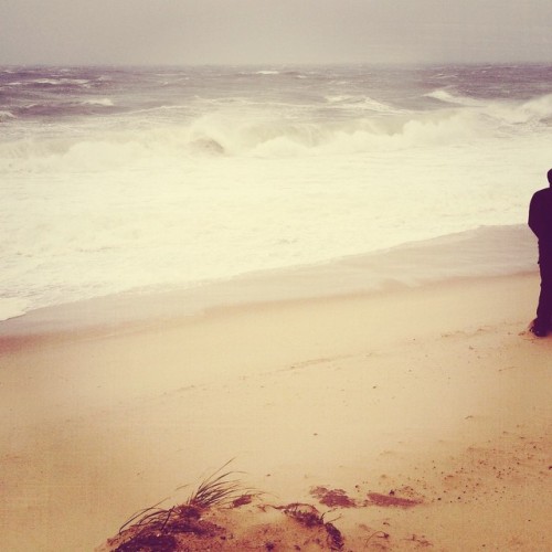 She&rsquo;s an angry #GreyLady today #Nantucket #ocean (at Nantucket Island, Mass.)