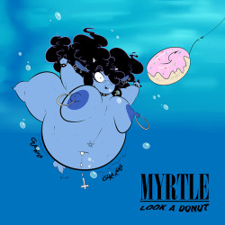 Hornymustardsauce:  I Wanted To Draw How Myrtle’s Hair Would Look Underwater, And