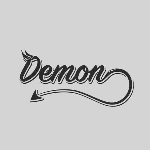 Inktober Day 5: Demon #inktober #blackandwhite #logodesign #logo #graphicdesign