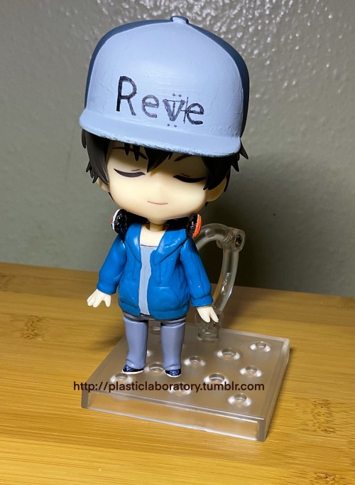 plasticlaboratory: A custom Nendoroid of my favorite Voltage character, Takashi Ninagawa.  He u