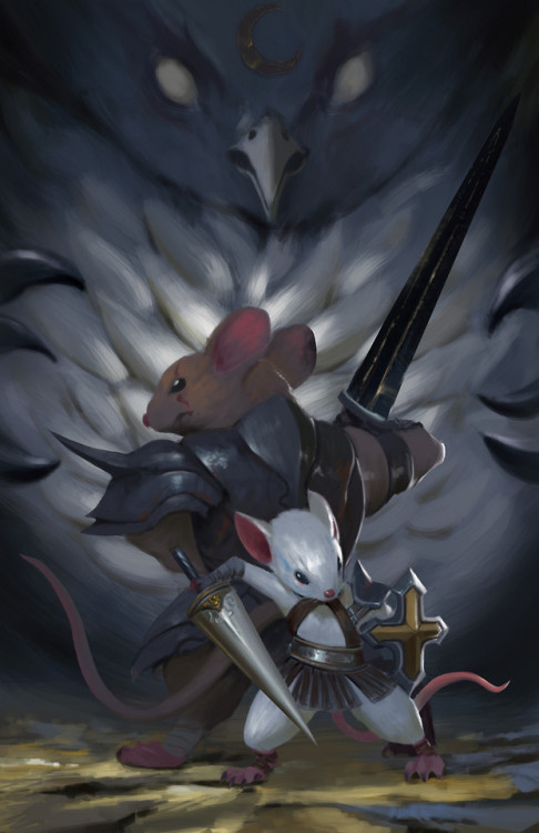 thecollectibles: Mouse Warrior - Character Design Challenge by selected artists: VUONG NGUYEZ,  