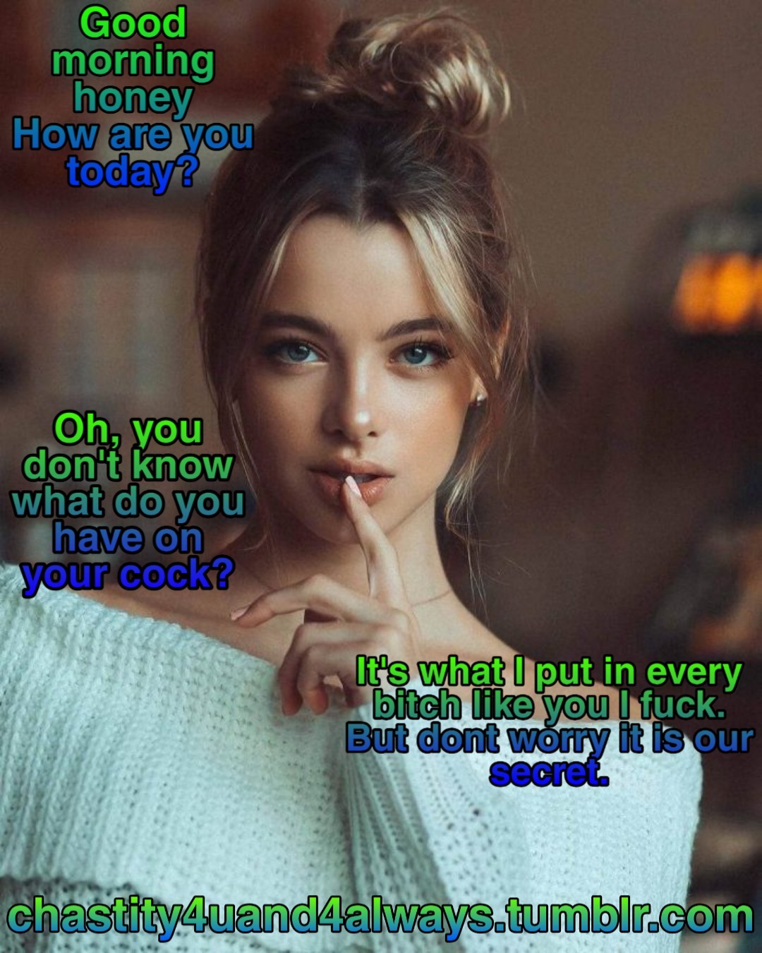 :Your secret&hellip;.