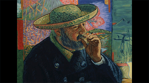 thaigrex:dayintonight:Gifs from Loving Vincent - finally coming out today!!Amazing