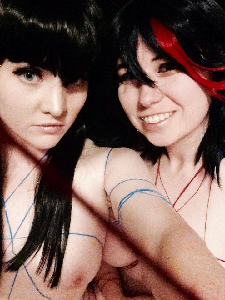 nsfwfoxyden:  Some little sneak peaks of the Kill La Kill duo me and bunnyqueenmodeling
