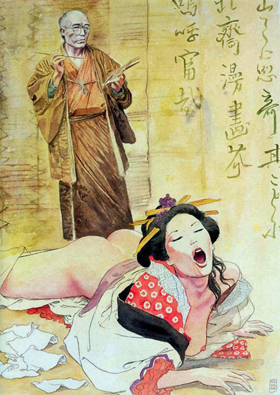 comicsworldsblog:  Milo Manara. Potenza del pensiero 