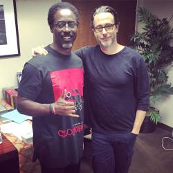 DAY SIXTY-FIVE. Chancellor on deck! It was great to see @iwashington today! #the100