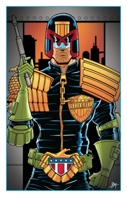 herochan:  Judge Dredd Created by Cal Slayton