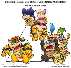 we-just-love-being-mean:Have this dumb Koopa