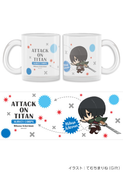 Porn Pics snkmerchandise: News: SnK Gift Glass Mugs