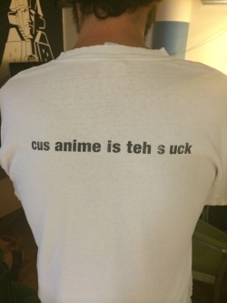 toonami:  This is a shirt being worn by one