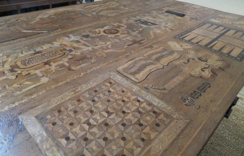 Eglantine Table, Hardwick Hall, C16th.More beautiful images from Hardwick Hall can be found here: ht