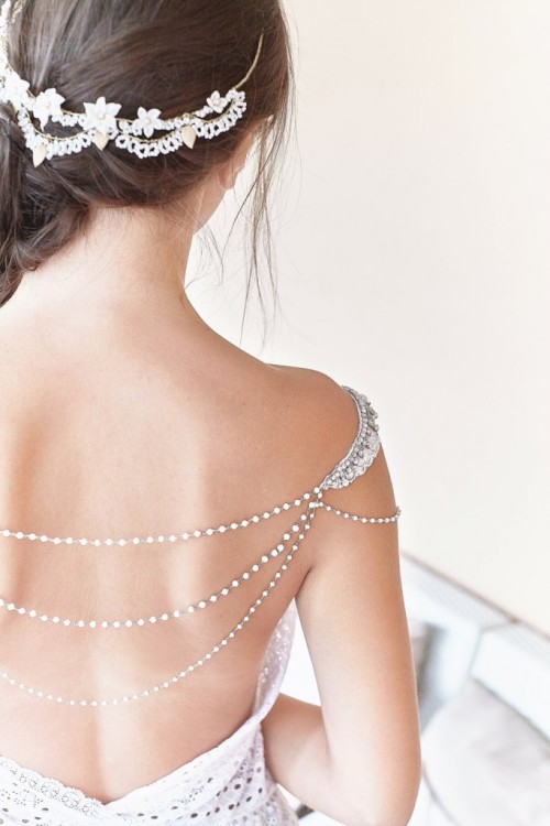 Exquisite Chain Accessories for Beach Brides