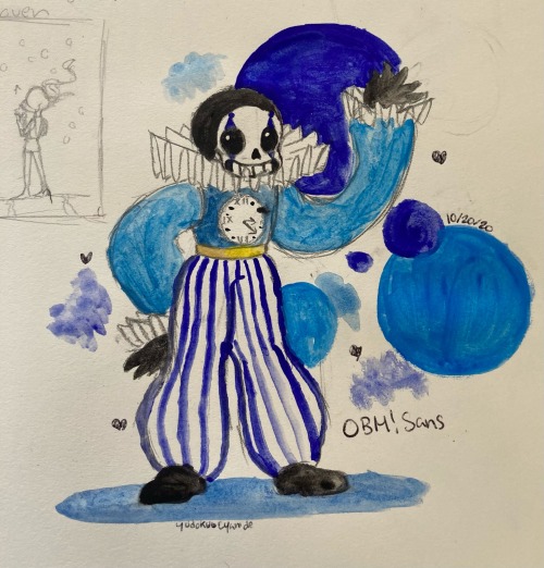 Small Thing Of My Baby Boy OBM(One Blind Mouse) Sans. It Took About An Hour To Do, As You Can See I Messed