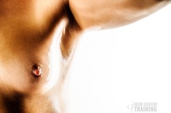 dentonnudes:  Closeups from oiled body shoot
