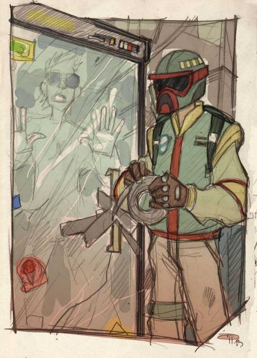 lipstick-and-lightsabers:denism79.deviantart.comIf Star Wars were a 1980’s High School movie.