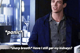 speedstergifs:Barry Bart: 😱😨😱😨😱😨