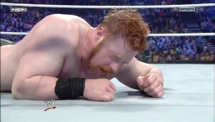 Poor Sheamus&hellip;let me help you! ;)