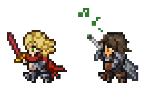 kurobi:  Knightetsu~BONUS: Sprites edits and atmospheric music
