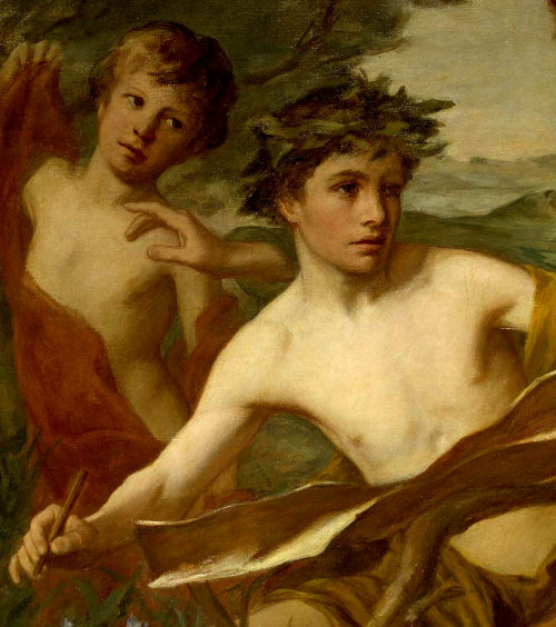 sculppp:  Henry Oliver Walker  (1843 – 1929) Musa Regina, 1905,detail