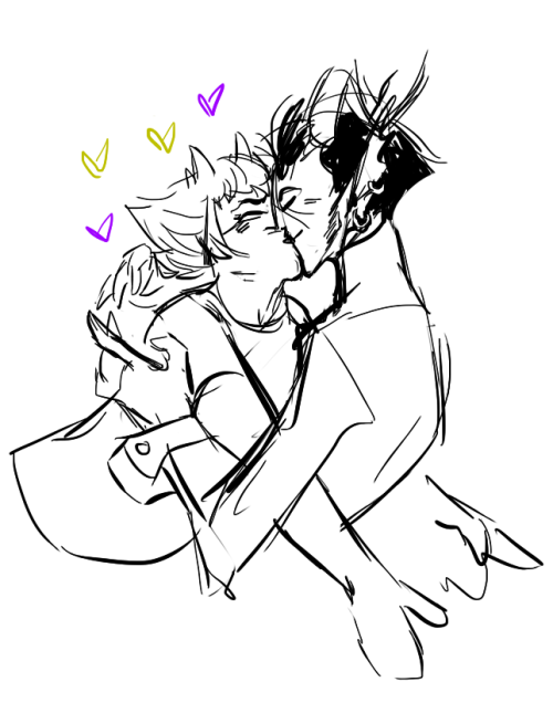 eterohay: dualsol and babby sollux for @agendersolluxs 