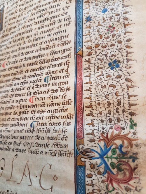 LJS 266 - La generacion de AdamPossibly written in France, between 1425 and 1450, this manuscript is