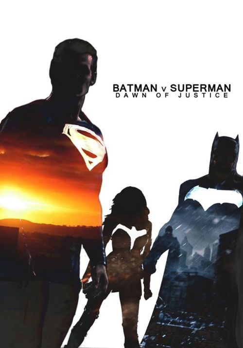 daily-superheroes:  Fan made poster of Batman v Superman: Dawn of Justice!http://daily-superheroes.tumblr.com/  Can’t wait.