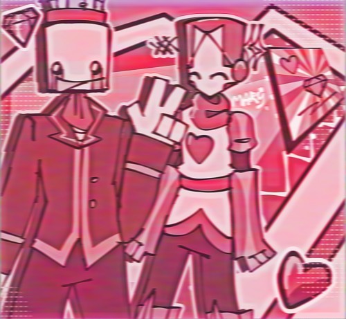 Hatty And Pink Knight! :D (besties!1! :D)