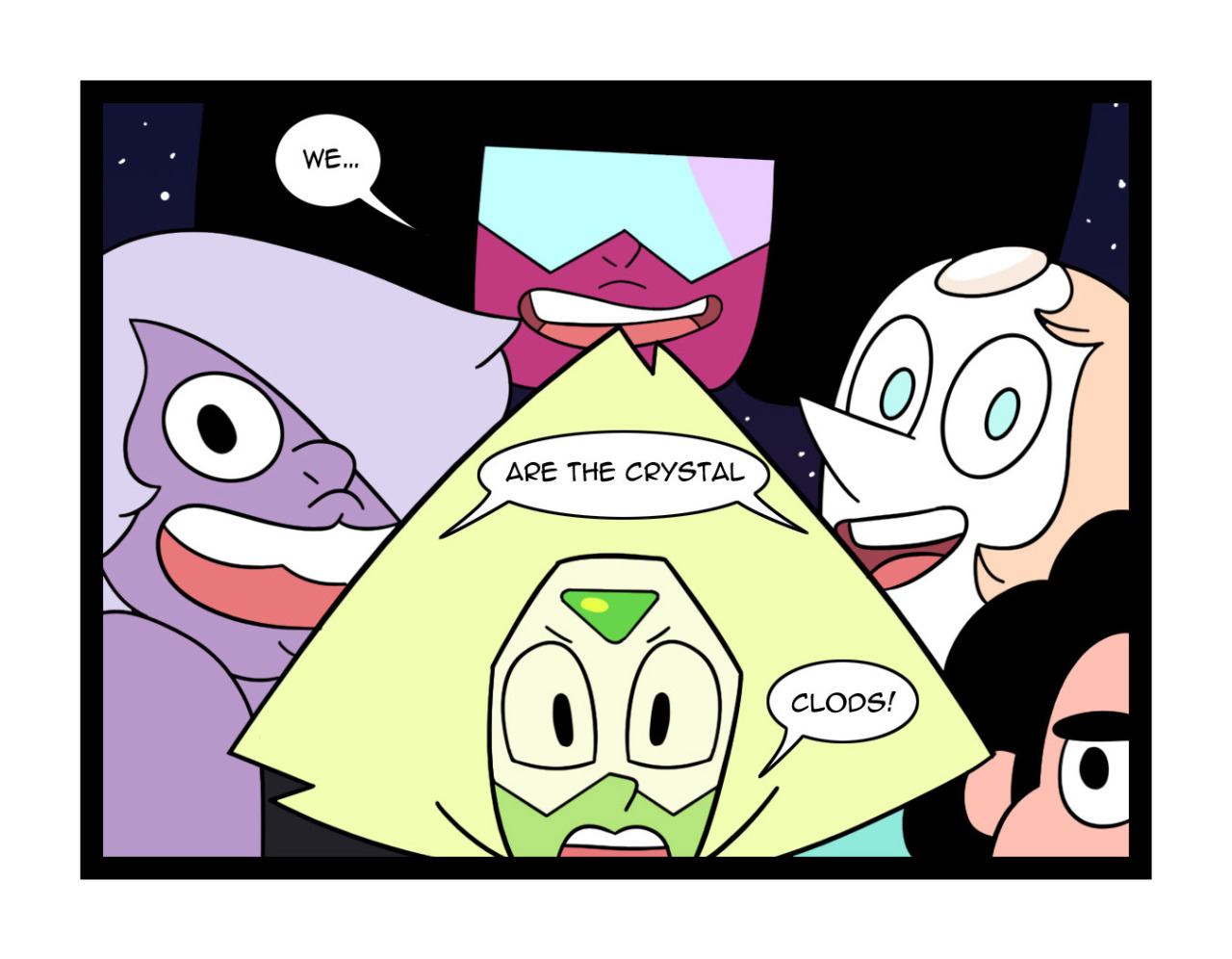 neoduskcomics:  Steven Universe: Peridot Joins Your Party This is a non-profit parody.