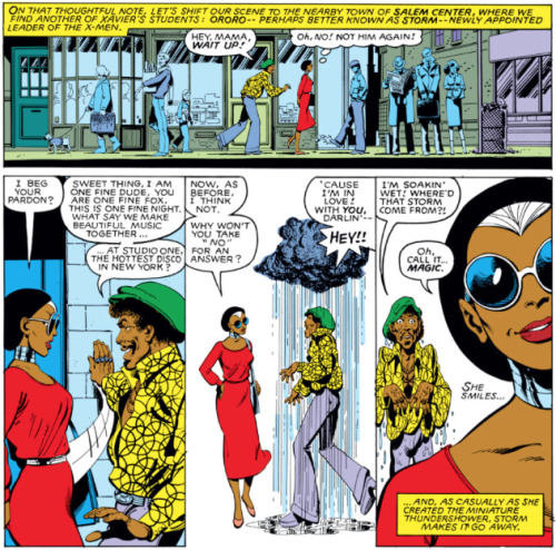 Storm vs. Street Harassment  #BlackGirlMagicFrom X-Men #140