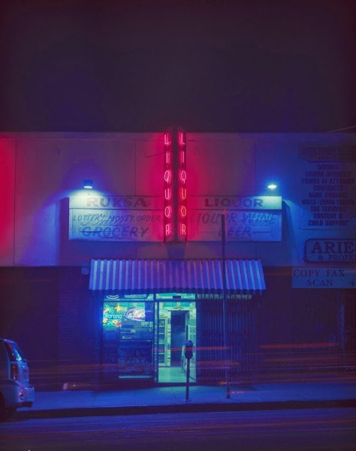 asylum-art:Finding the Hidden Beauty in Liquor Stores and Cheap Motels By Vicky Moon Photographer Vi