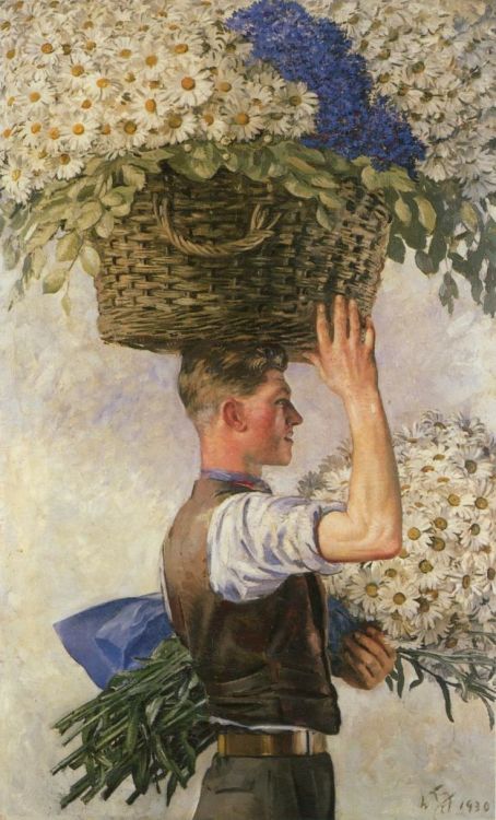 fabionardini:  William Bruce Ellis Ranken 1930 “Covent Garden”.  Posted by Deborah Bartlett on Pinterest  Via Verena Lewis 