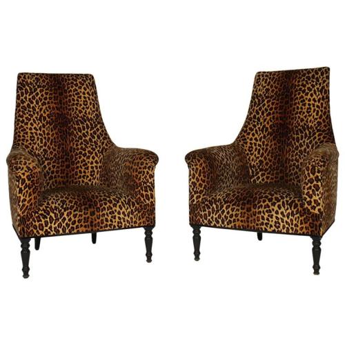 Pair of Napoleon III chairs, circa 1880