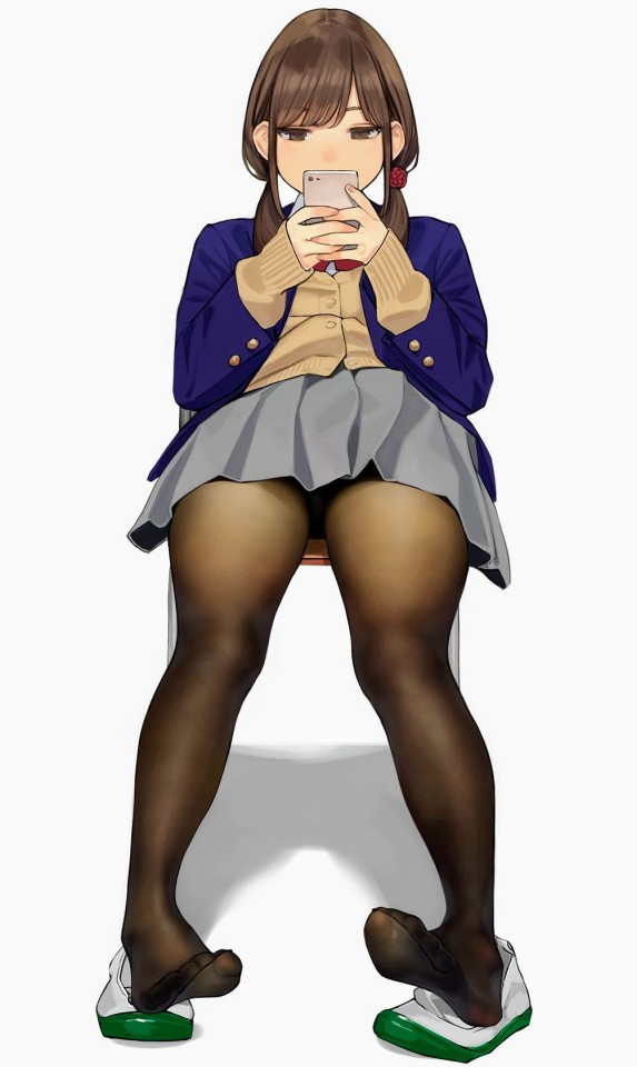 keep looking #miru tights #anime girl #cool animation Raquitico @raquitico