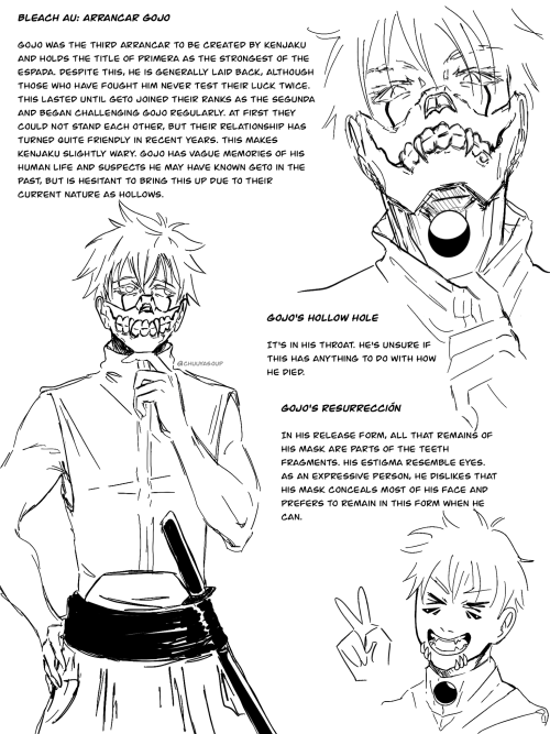 BLEACH X JJK: Espada Sashisu + Kenjaku As Aizen. These Were My Extended Pieces For @getoseasons! Shop