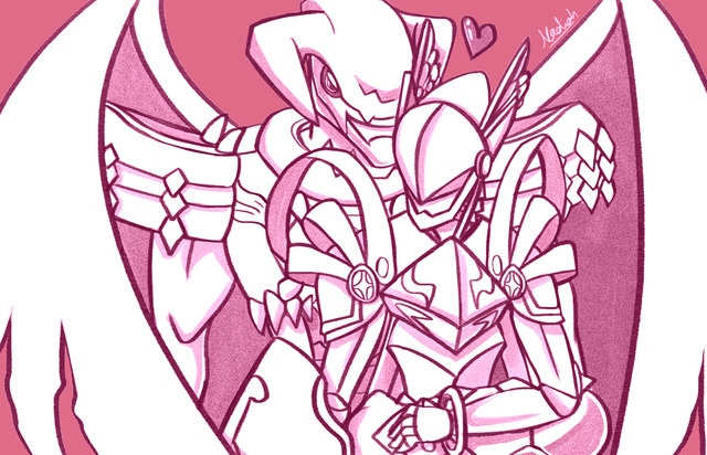 I just love Dynasmon and Lordknightmon relat friendship that