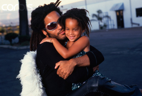 tayloriina: securelyinsecure: Lenny &amp; Zoe Kravitz You will always be the greatest gift that