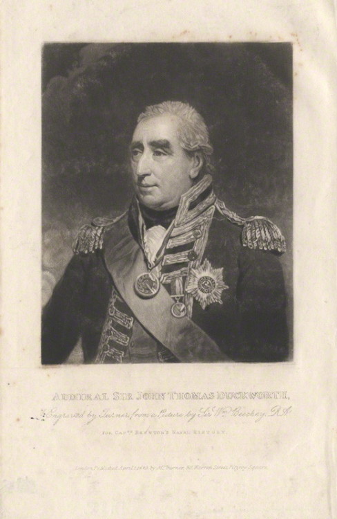 Sir John Thomas Duckworth, 1st Bt, 1823, Charles Turner