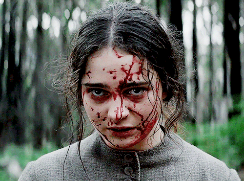 shesnake: Aisling Franciosi in The Nightingale (2018) dir. Jennifer Kent