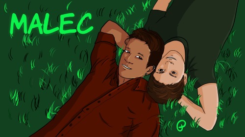 Malec Resting In Central Park After Pride, Until The Night Has Fallen And They Can See The Stars