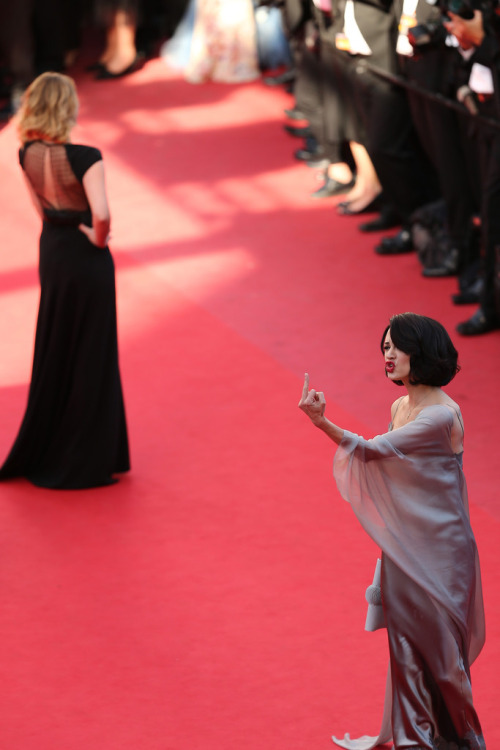 Porn photo trickofthemind:  Asia Argento at Cannes