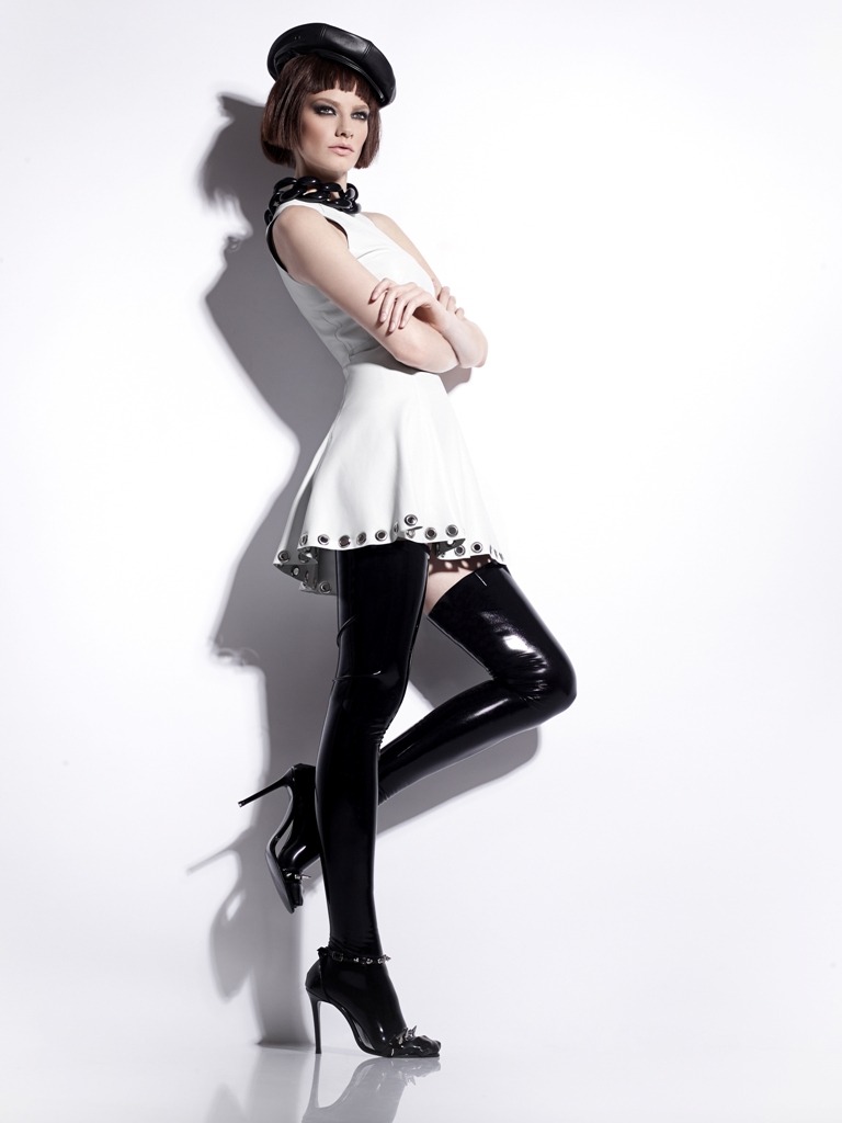 Latex Stockings In Fashion — MANOKHI finest leather clothing