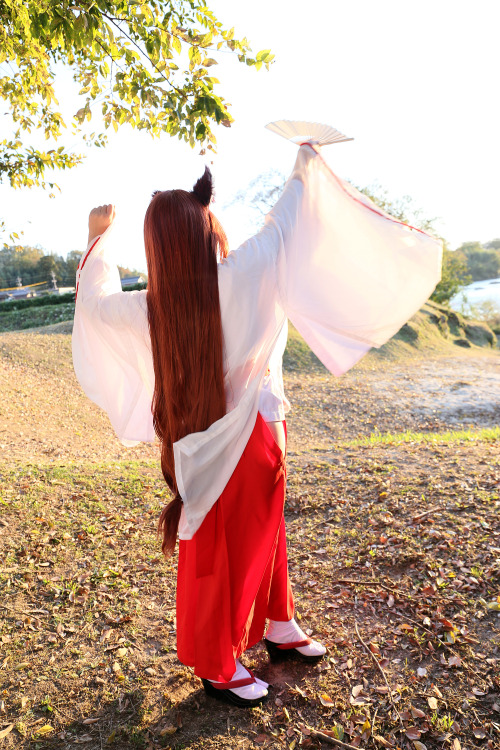 Cute Cosplay GIrl Higurashi Rin (Kitsune-Chan 3) 1-12