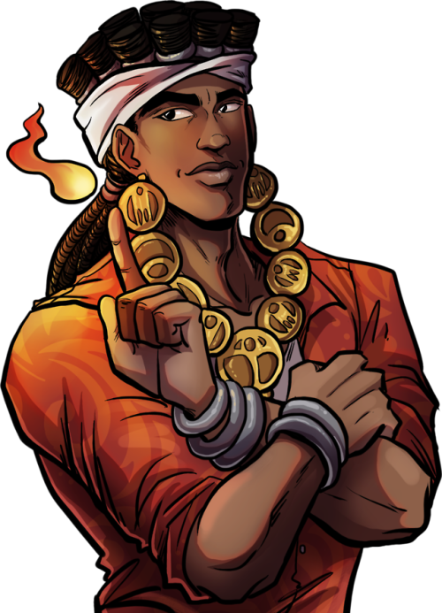This was my Avdol for the drawpile with @jjba-art-discord !!